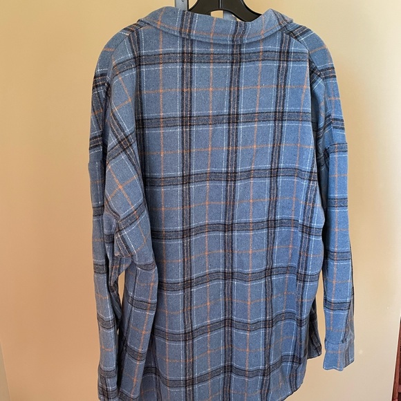 Shein Curve plaid shirt jacket size 2x - Picture 3 of 4